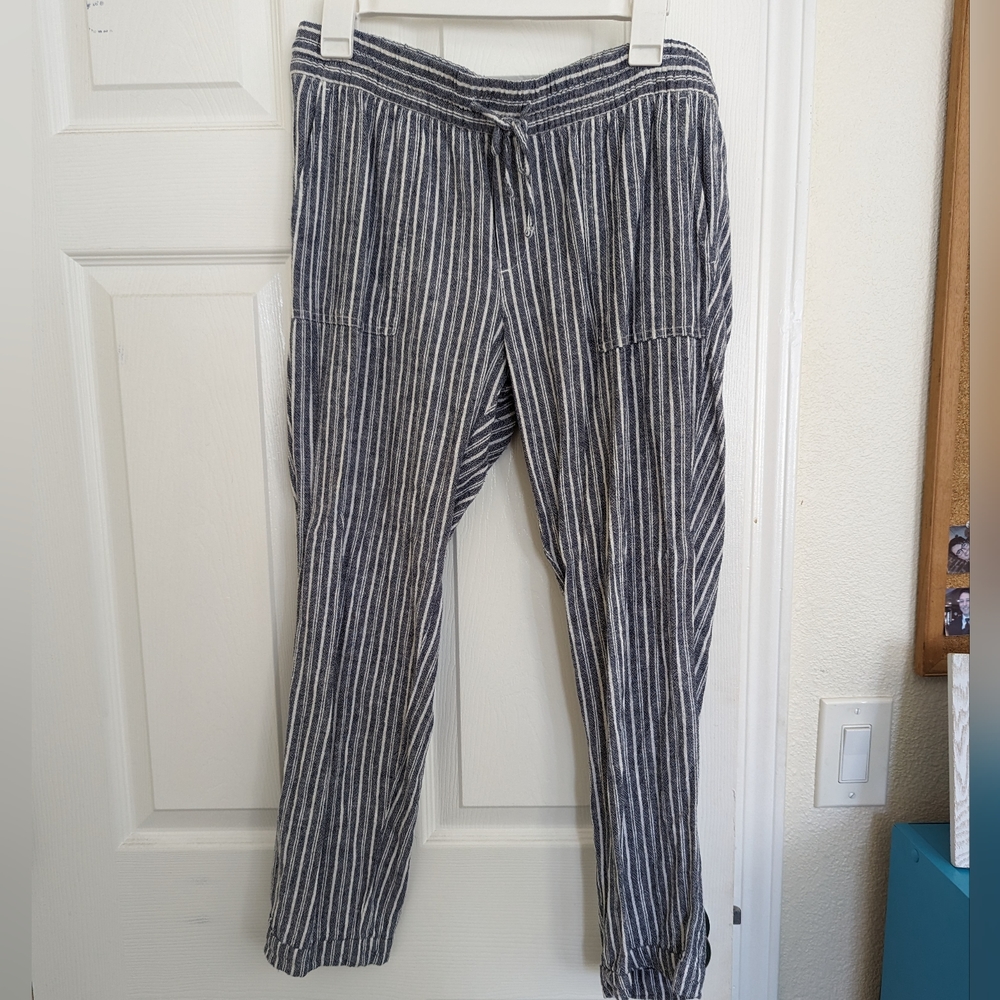 Drawstring Linen Pants